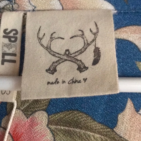 Blue skies reversible kimono BNWT - Picture 7 of 8